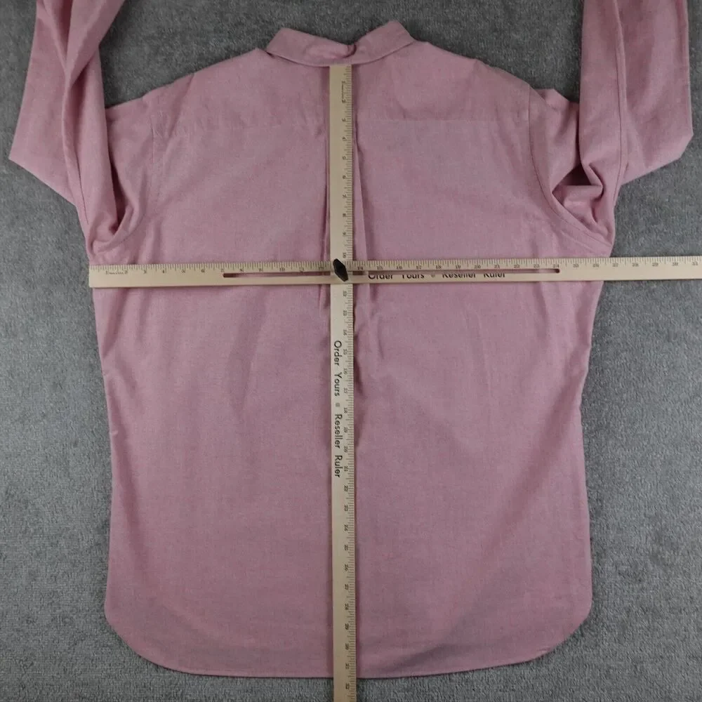 Polo Ralph Lauren Shirt Mens XL Salmon Pink Classic Fit Button Down Flesh Pony - Picture 6 of 8